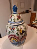 Delft blauwe pot met deksel., Ophalen of Verzenden