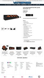 GAS Audio POWER MAD PB1-48 SPL Board 4x8"/ 2x1'', Auto diversen, Autospeakers, Info@optimount.nl, Nieuw, Ophalen of Verzenden