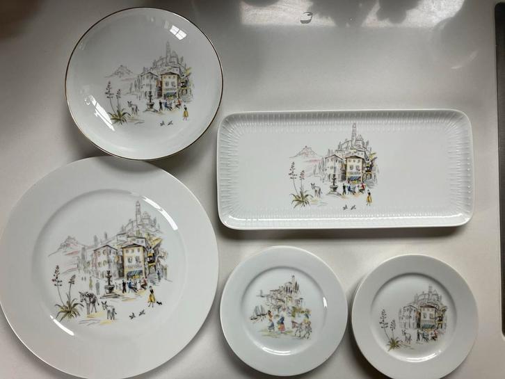 Hutschenreuther Selb Bavaria Servies, Antiek en Kunst, Antiek | Servies compleet, Ophalen of Verzenden