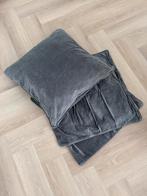 Ikea Sanela kussenhoezen 3 stuks 65x65, Ophalen of Verzenden, Zo goed als nieuw, Grijs, Vierkant