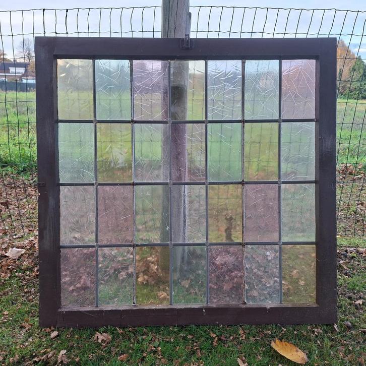 Glas in lood valraam, Doe-het-zelf en Verbouw, Glas en Ramen, Minder dan 80 cm, Minder dan 80 cm, Glas in lood, Ophalen