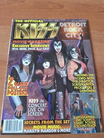 Kiss special magazine Metal Edge Detroit Rock City film beschikbaar voor biedingen