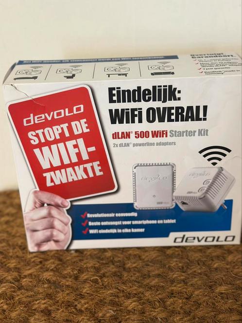 Devolo dLAN 500 WiFi, Computers en Software, Netwerk switches, Zo goed als nieuw, Ophalen of Verzenden