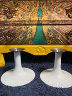 Ikea porceleinen vintage kandelaar, Overige materialen, Wit, Ophalen of Verzenden, Zo goed als nieuw