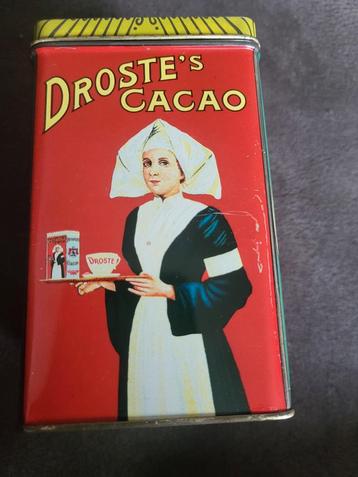 Vintage Droste Blik beschikbaar voor biedingen