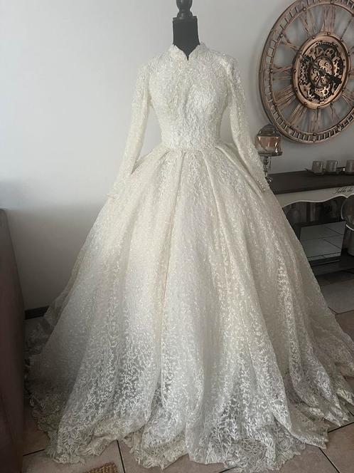 Prachtige bruidsjurk te koop, Kleding | Dames, Trouwkleding en Trouwaccessoires, Zo goed als nieuw, Trouwjurk, Wit, Ophalen of Verzenden