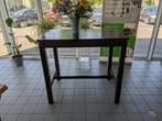 Bartafel zwart met nerf, Huis en Inrichting, Tafels | Statafels, Ophalen, Gebruikt