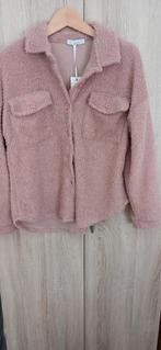 Nieuwe oud roze boucle teddy blouse een maat, Ophalen of Verzenden, Nieuw, Roze