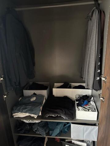 Eiken Ikea kledingkast PAX / STORKLINTA - afbeelding 3