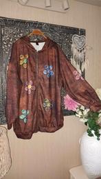 Romwe vest met capuchon - Maat 2XXL, Maat 46/48 (XL) of groter, Nieuw, Ophalen of Verzenden, Bruin