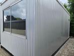Kantoorunit, bouwkeet, schaftkeet, woonunit,  6 x 3, 3 stuks, Doe-het-zelf en Verbouw, Bouwketen en Schaftketen, Ophalen, Gebruikt