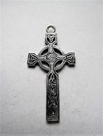 Mooi bewerkt zilveren hanger Keltisch kruis (8041-5), Antiek en Kunst, Ophalen