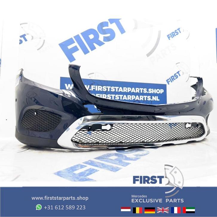 W253 VOORBUMPER ZWART WIT GRIJS GLC PRE-FACELIFT BUMPER orig, Auto-onderdelen, Carrosserie en Plaatwerk, Bumper, Mercedes-Benz