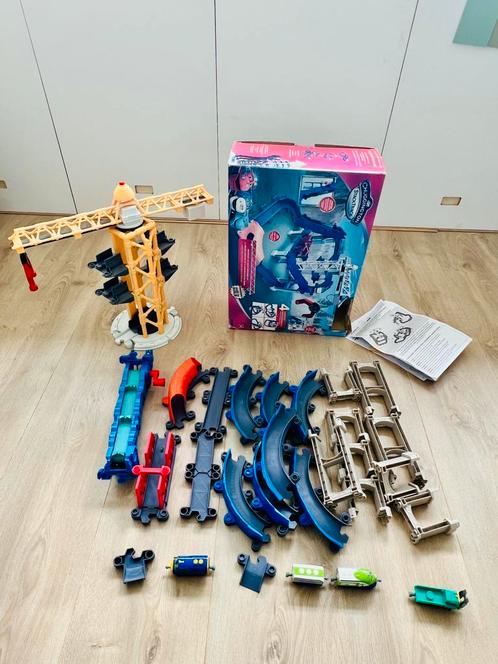 Chuggington StackTrack Treinbaan set met uitbreiding, Kinderen en Baby's, Speelgoed | Speelgoedvoertuigen, Zo goed als nieuw, Ophalen