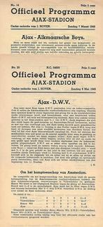 Voetbalprogramma gezocht voor mijn 1940-45 voetbal collectie, Ophalen