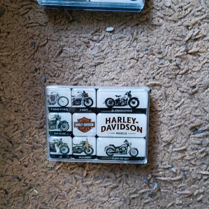 NOSTALGIC ART koelkast Magneet harley davidson motor nieuw, Verzamelen, Merken en Reclamevoorwerpen, Nieuw, Overige typen, Ophalen of Verzenden