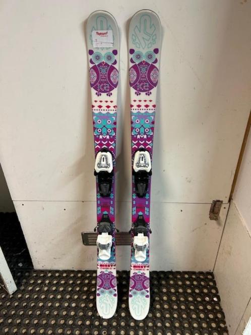 K2 MissyJR Kinder twintip Carveski's lengte 129 Gebruikt, Sport en Fitness, Skiën en Langlaufen, Gebruikt, Ski's, Skiën, Overige merken