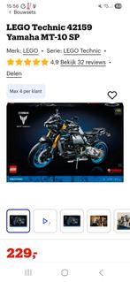 Lego Yamaha MT-10 Technic Motorfiets, Ophalen of Verzenden, Zo goed als nieuw, Complete set, Lego