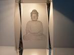 Buddha in glas, laserprinter., Huis en Inrichting, Ophalen of Verzenden, Zo goed als nieuw