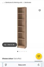 Ikea Billy bookcase - dark wood, Ophalen of Verzenden, Zo goed als nieuw, 25 tot 50 cm, 50 tot 100 cm