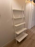 Witte Ladderkast met 5 Planken, Ophalen, Zo goed als nieuw