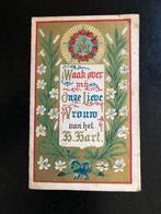 Oud Prentje 1916 Kinderkrans, Verzamelen, Bidprentjes en Rouwkaarten, Ophalen of Verzenden