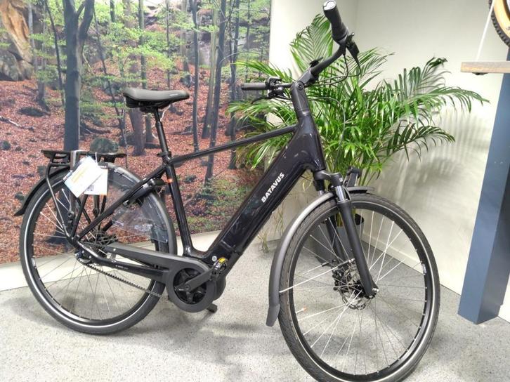 BATAVUS Finez E-Go Power Exclusiv Heren Zwart Glans 53cm 202, Fietsen en Brommers, Elektrische fietsen, Nieuw, Batavus, 51 tot 55 cm