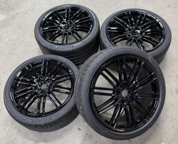 Originele Porsche Panamera velgen 21 inch Tubo S wielen, Auto-onderdelen, Banden en Velgen, Banden en Velgen, Zomerbanden, 21 inch