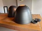 Artemide Nur mat aluminium izgs - set van 2, Huis en Inrichting, Lampen | Hanglampen, Ophalen, Modern design, Gebruikt, Glas