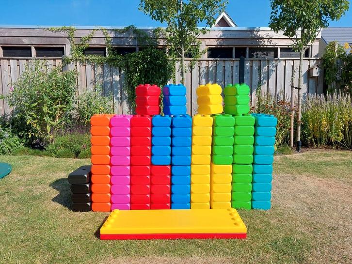 Esda blokken lego speelblokken te huur, Hobby en Vrije tijd, Feestartikelen | Verhuur, Zo goed als nieuw, Ophalen