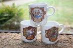 3 vintage koffiemokken van Douwe Egberts seventies, Ophalen of Verzenden, Zo goed als nieuw, Overige stijlen, Kop(pen) en/of Schotel(s)