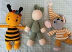 Te koop: verschillende nieuwe gehaakte knuffels!, Kinderen en Baby's, Speelgoed | Knuffels en Pluche, Ophalen of Verzenden, Nieuw