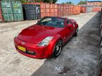Nissan 350Z V6 Roadster Rood, Achterwielaandrijving, Zwart, Cabriolet, Stoelverwarming