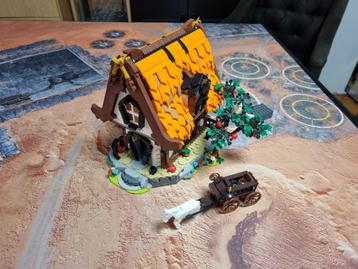 Mould king 16054 - Medieval World Log Cabin beschikbaar voor biedingen