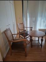 Antieke stoeltjes en salontafel, Antiek en Kunst, Antiek | Meubels | Stoelen en Banken, Ophalen