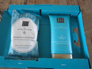 Rituals kadoset shampoo & body bar en bodylotion NIEUW beschikbaar voor biedingen