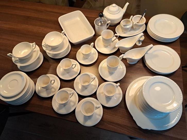 Servies Recamier, Antiek en Kunst, Antiek | Servies compleet, Ophalen of Verzenden