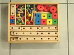 kist met constructie speelgoed., Kinderen en Baby's, Speelgoed | Educatief en Creatief, Ophalen of Verzenden, Zo goed als nieuw