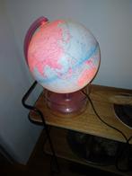 Wereldbol  globe  roze, Ophalen of Verzenden, Zo goed als nieuw