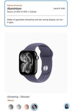 Apple Watch Series 11 - Jet Black 42mm Aluminium gps, Telecommunicatie, Wearable-accessoires, Ophalen, Nieuw, Overige accessoires
