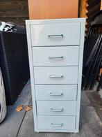 Metalen ladekastje, Huis en Inrichting, Ophalen, Minder dan 50 cm, Gebruikt, 5 laden of meer