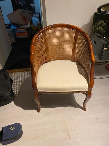 2x Stoel Engelse Stijl Rotan beschikbaar voor biedingen