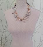 Schelpen Collier, Ophalen of Verzenden, Zo goed als nieuw, Overige kleuren, Overige materialen