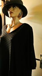 Jurk Boerenbruiloft alijn zwart kleding outfit vintage 54/56, Carnaval, Maat 46/48 (XL) of groter, Ophalen of Verzenden, Kleding