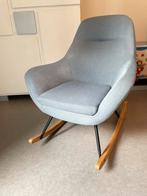 Schommelstoel, Huis en Inrichting, Stoelen, Ophalen, Blauw, Zo goed als nieuw, Eén