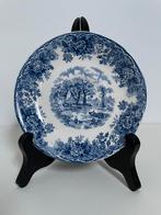 Edinbugh / Alfred Meakin bordje in blauw-wit 14½ cm, Ophalen of Verzenden