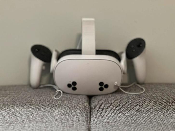 Meta Quest 3s (128GB) - Zo goed als nieuw!, Spelcomputers en Games, Virtual Reality, Zo goed als nieuw, Pc, VR-bril, Ophalen of Verzenden