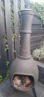 Flame terrashaard - Sfeervolle tuinhaard, Tuin en Terras, Tuinhaarden, Ophalen, Gebruikt