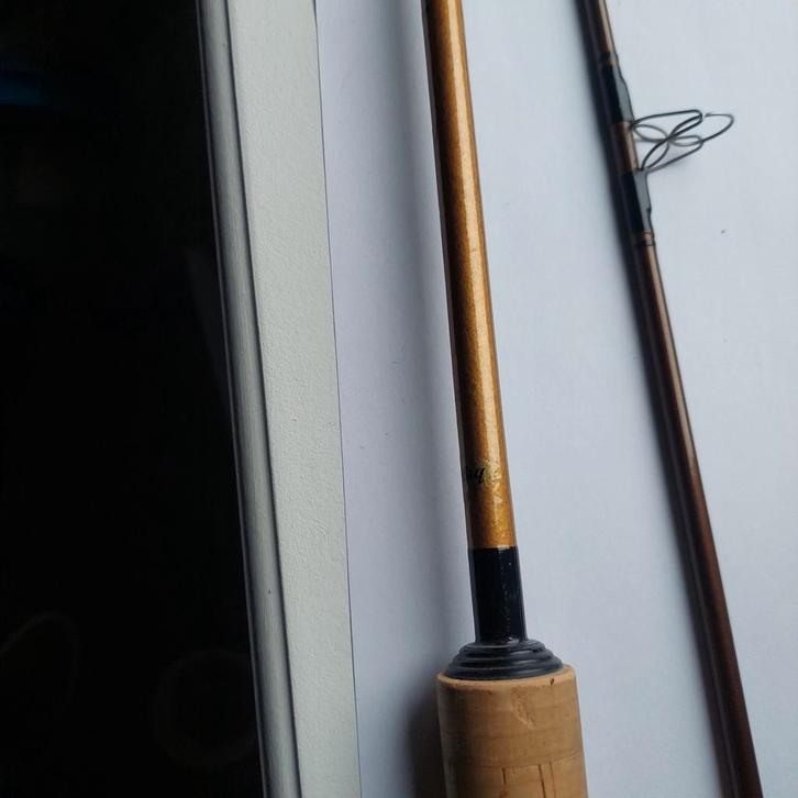 Jan Schreiner Fairplay vlokhengel 225cm, zgan!, Watersport en Boten, Hengelsport | Algemeen, Zo goed als nieuw, Werphengel, Ophalen of Verzenden