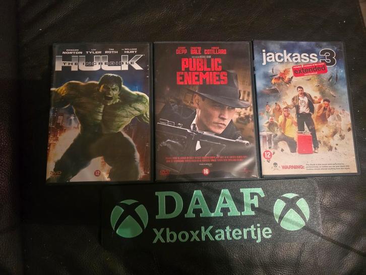 3x actie dvd's, Cd's en Dvd's, Dvd's | Actie, Zo goed als nieuw, Vanaf 16 jaar, Ophalen of Verzenden